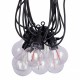Гірлянда YES! Fun ретро LED вулична 10 ламп, 6 м, IP44, багатобарвна, 8 м (801173)
