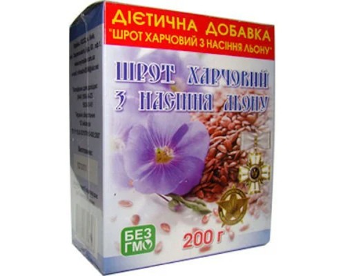Трави МИРОСЛАВ Шрот семян льна 200гр, Мирослав