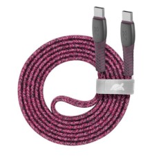 Дата кабель USB-C to USB-C 1.2m USB 2.0 3А 60W red RivaCase (PS6105 RD12)