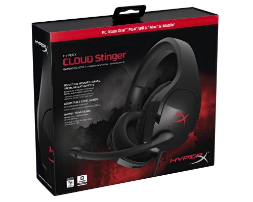Навушники HyperX Cloud Stinger Black (4P5L7AX)