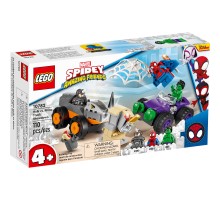 Конструктор LEGO Disney Сутичка Халка і Носорога на вантажівках (10782)