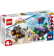 Конструктор LEGO Disney Сутичка Халка і Носорога на вантажівках (10782)