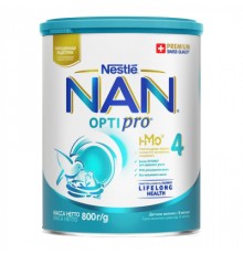 Дитяча суміш Nestle NAN 4 Optipro 2'FL від 18 міс. 800 г (7613034698926)