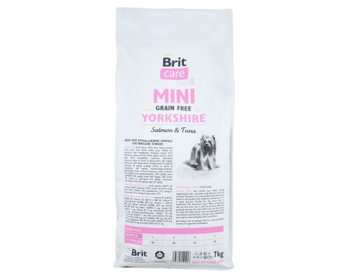 Сухий корм для собак Brit Care GF Mini Yorkshire 7 кг (8595602520213)