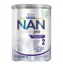 Дитяча суміш Nestle NAN 2 Expert Pro Гіпоалергенна +6 міс.800 г (7613038298658)
