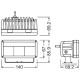 Фара головного світла Osram LEDDL102-WD