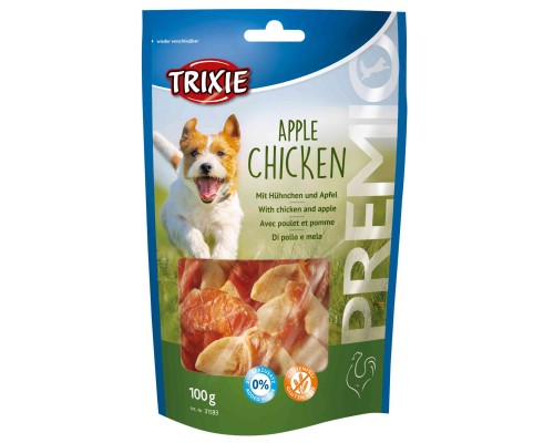 Ласощі для собак Trixie Premio Apple Chicken з яблуком 100 г (4011905315935)