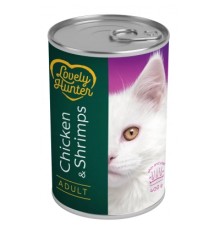 Консерви для котів Lovely Hunter Adult Chicken&Shrimps 400 г (LHU45349)