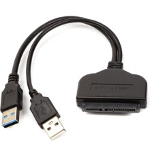 Перехідник 2*USB 3.0 to SATA III, 15 cm PowerPlant (CA913138)