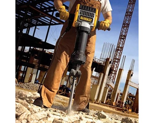 Відбійний молоток DeWALT 2100 Bт, 62 Дж, 960 уд/хв, 31 кг, візок + зубило (D25981K)