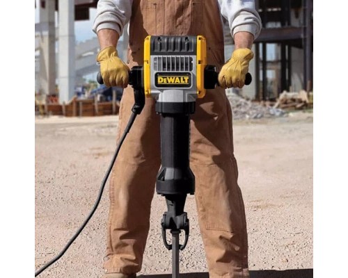 Відбійний молоток DeWALT 2100 Bт, 62 Дж, 960 уд/хв, 31 кг, візок + зубило (D25981K)