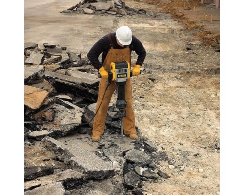 Відбійний молоток DeWALT 2100 Bт, 62 Дж, 960 уд/хв, 31 кг, візок + зубило (D25981K)