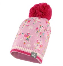 Шапка дитяча Huppa FLAKE 80510000 рожевий з принтом M (4741468623757)