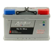 Акумулятор автомобільний AutoPart 75 Ah/12V sb Galaxy Silver (ARL075-GAL0)