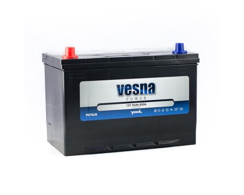 Акумулятор автомобільний Vesna 95 Ah/12V Japan (415 395)