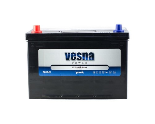 Акумулятор автомобільний Vesna 95 Ah/12V Japan (415 395)