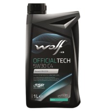 Моторна олива Wolf OFFICIALTECH 5W30 C4 1л (8308314)