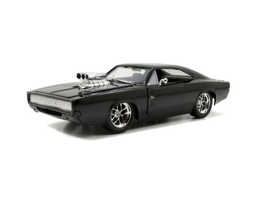 Машина Jada металева Форсаж Dodge Charger Street (1970) + фігурка Домініка Торетто 1:24 (253205000)