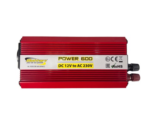 Автомобільний інвертор Bottari DC 12V - AC 230V 600W 