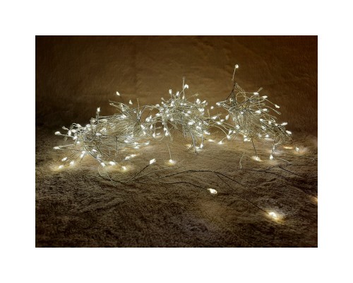 Гірлянда Luca Lighting кластер, срібна струна, 20 м, теплий білий (8718861852684) Гірлянда Luca Lighting кластер, срібна струна, 20 м, теплий білий (8718861852684)