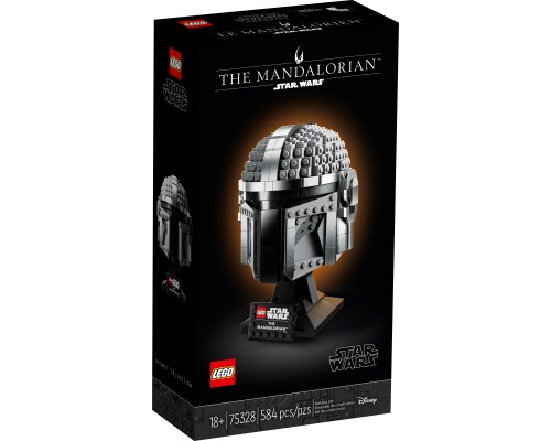 Конструктор LEGO Star Wars Шолом Мандалорца 584 деталі (75328)