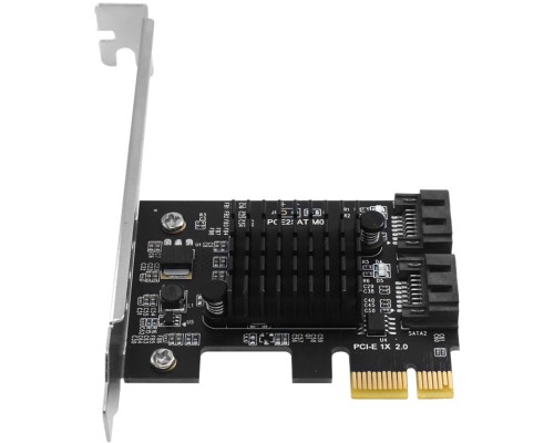 Контролер Dynamode PCI-E to 2 х SATA III (6 Gb/s), 2 ch (PCI-E-2xSATAIII-Marvell)