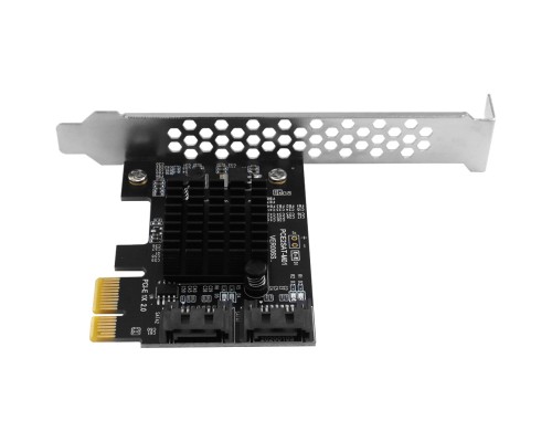 Контролер Dynamode PCI-E to 2 х SATA III (6 Gb/s), 2 ch (PCI-E-2xSATAIII-Marvell)