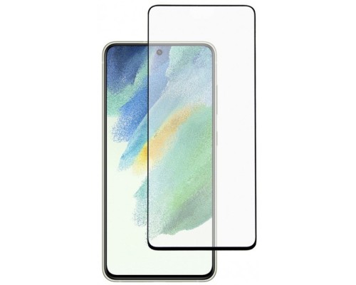Скло захисне Dengos Full Glue Samsung Galaxy S21 FE black frame (TGFG-252)
