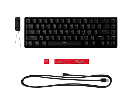 Клавіатура HyperX Alloy Origins 65 HX Red (4P5D6AX)