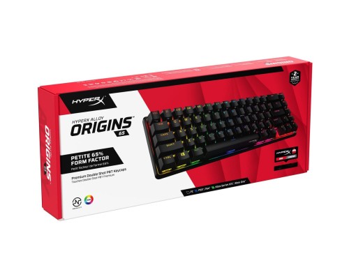 Клавіатура HyperX Alloy Origins 65 HX Red (4P5D6AX)