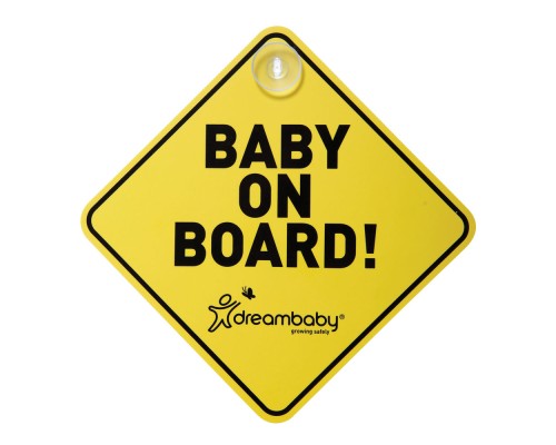 Аксесуар для автокрісла DreamBaby BABY ON BOARD знак (F211)