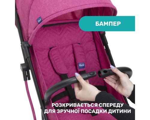 Коляска Chicco Trolley Me Бузкова (79865.62)