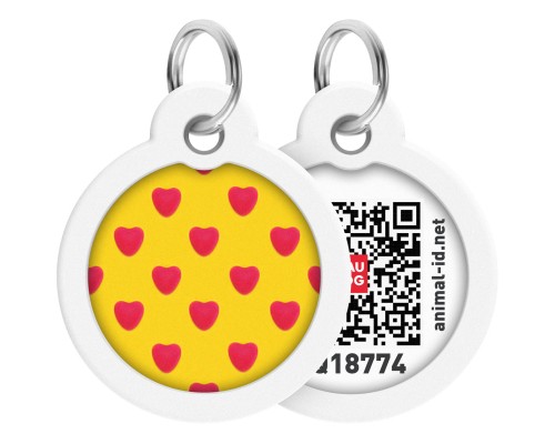 Адресник для тварин WAUDOG Smart ID з QR паспортом 