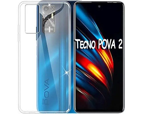 Чохол до мобільного телефона BeCover Tecno POVA 2 (LE7n) Transparancy (708665)