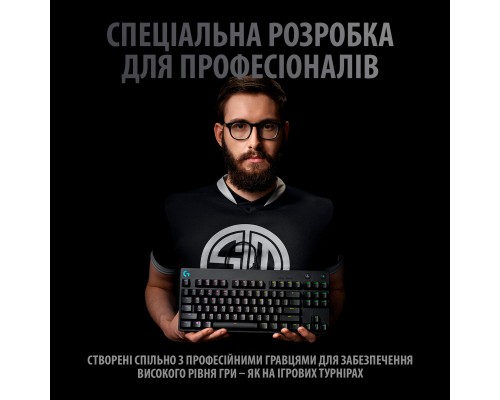 Клавіатура Logitech G PRO Mechanical Gaming USB UA Black (920-009392)