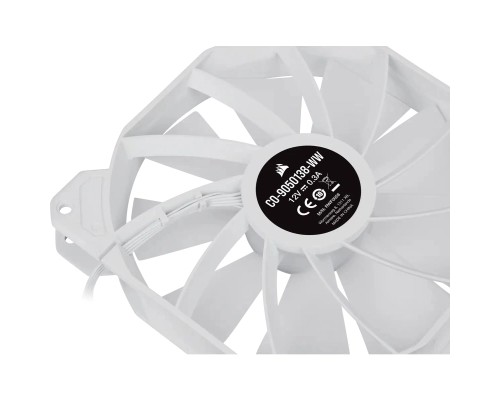 Кулер до корпусу Corsair SP140 RGB ELITE White (CO-9050139-WW)