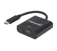 Перехідник USB3.1 Type-C to HDMI (F) Manhattan Intracom (151788)