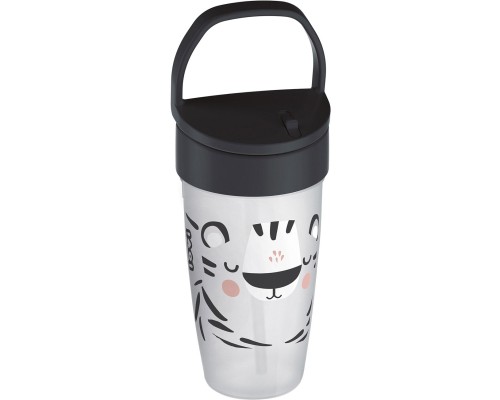 Поїльник-непроливайка Lovi Salt & Pepper із силіконовою трубочкою 350 мл (35/357)