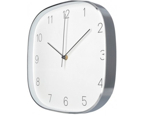 Настінний годинник Optima Promo Promo Jewel, металевий, срібний (O52080-16)