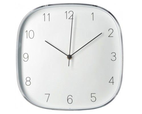 Настінний годинник Optima Promo Promo Jewel, металевий, срібний (O52080-16)