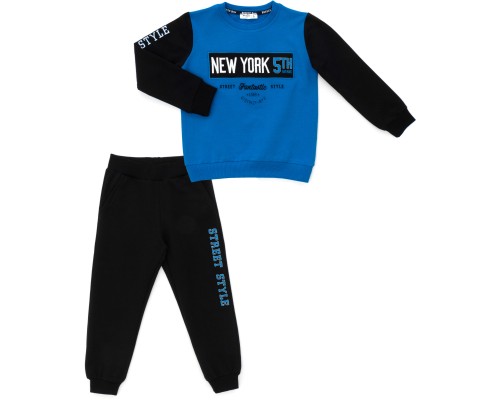 Спортивний костюм дитячий Breeze NEW YORK (13678-140B-blue)
