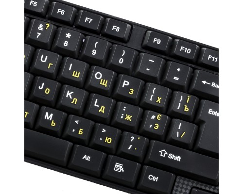 Клавіатура Piko KB-005 USB Black (1283126472459)