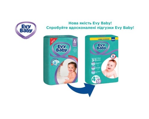Підгузки Evy Baby Maxi Twin 7-18 кг 40 шт (8683881000028)