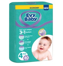 Підгузки Evy Baby Maxi Twin 7-18 кг 40 шт (8683881000028)