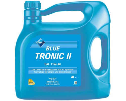 Моторна олива Aral BlueTronic II 10W-40, 4л (74468)