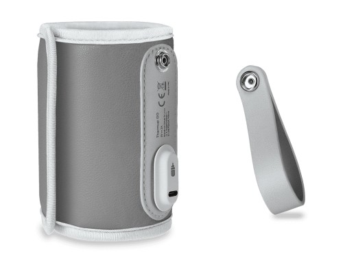 Підігрівач Lionelo Thermup Go Grey Silver (LOC-THERMUP GO GREY SILVER)
