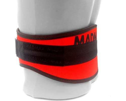Атлетичний пояс MadMax MFB-421 Simply the Best неопреновий Red L (MFB-421-RED_L)