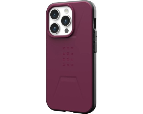 Чохол до мобільного телефона UAG Apple iPhone 15 Pro Civilian Magsafe, Bordeaux (114275119049)