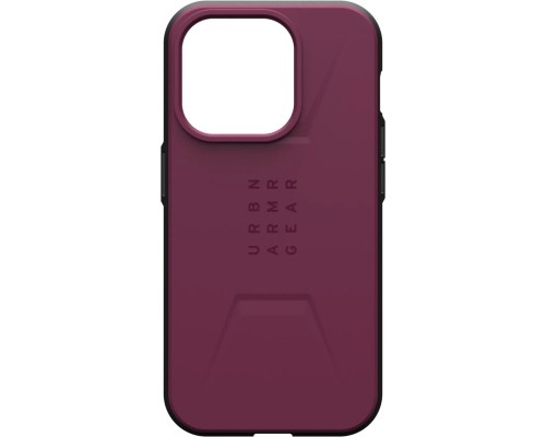 Чохол до мобільного телефона UAG Apple iPhone 15 Pro Civilian Magsafe, Bordeaux (114275119049)