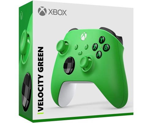 Геймпад Microsoft Wireless Controller Green (QAU-00091)
